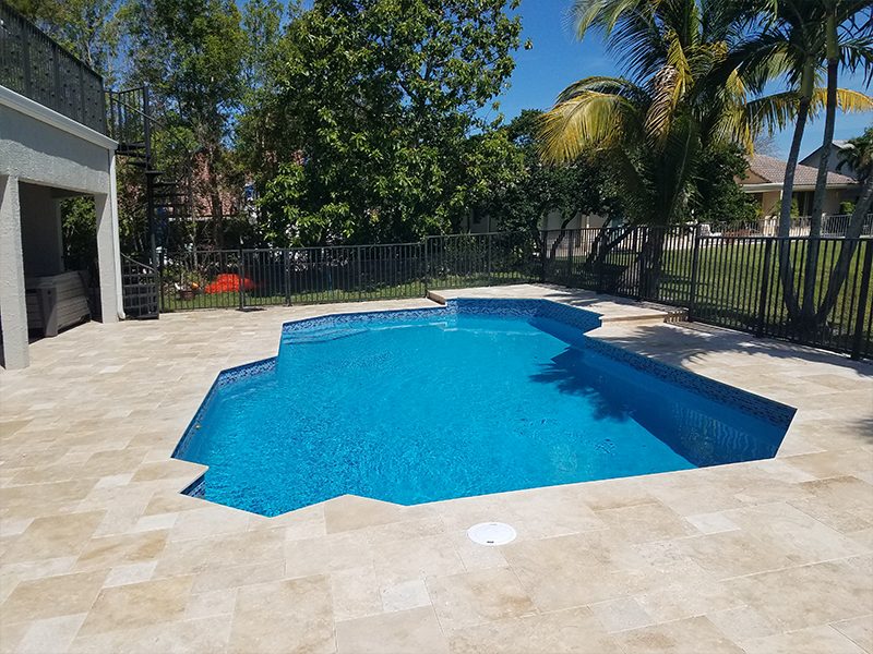 Residential Pool Resurfacing Before/After - project photo 2