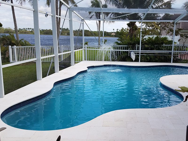 Residential Pool Resurfacing Before/After - project photo 4