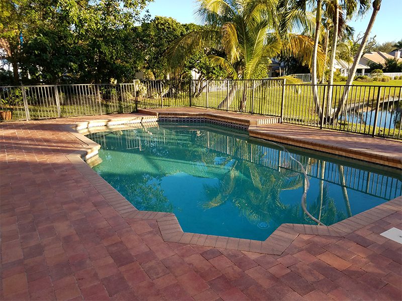 Residential Pool Resurfacing Before/After