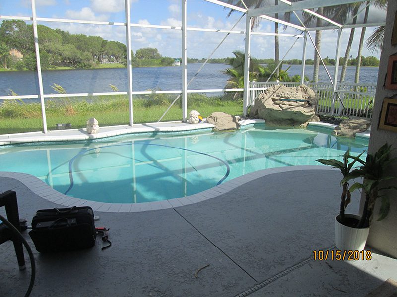 Residential Pool Resurfacing Before/After - project photo 3