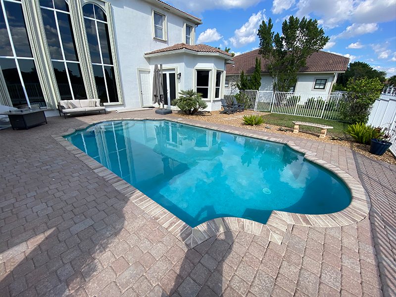 Residential Pool Resurfacing Before/After - project photo 5