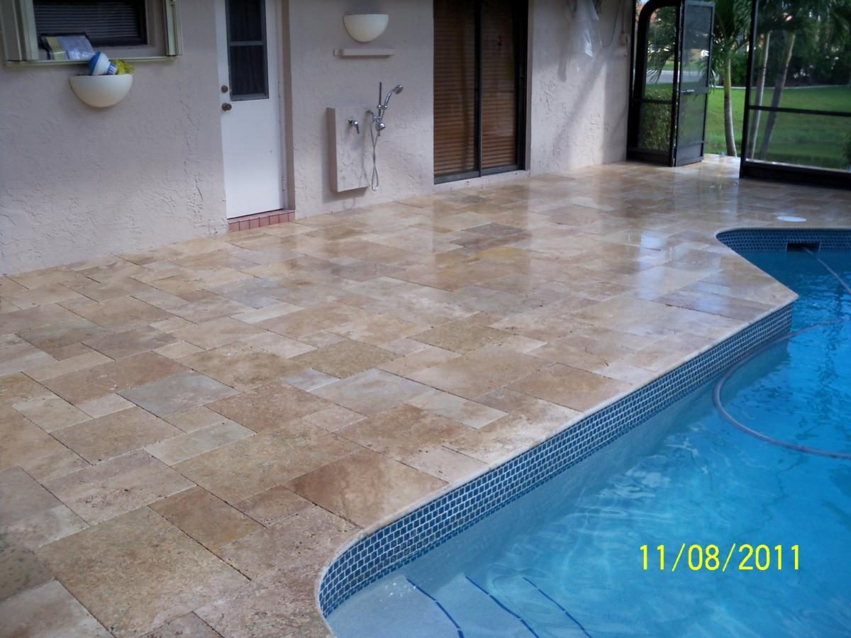Travertine Pavers - project photo 5