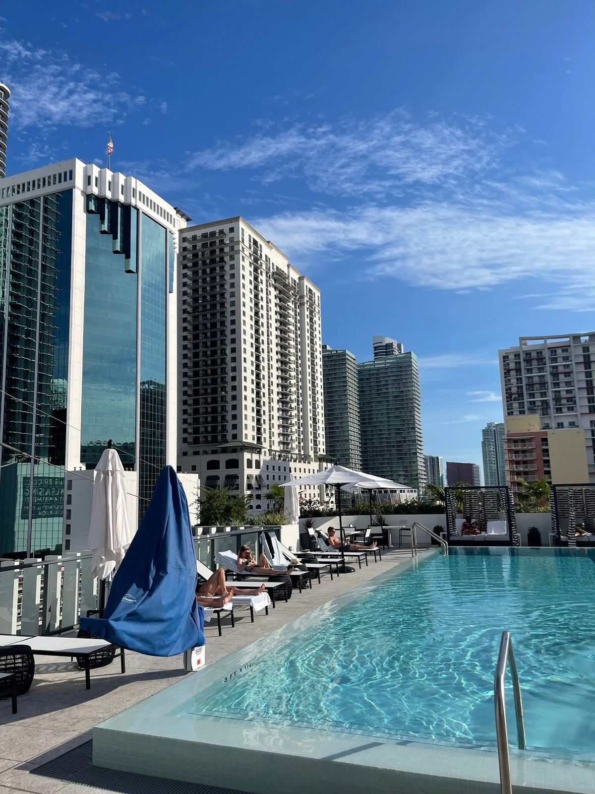 Cliff's Pools & Patios oceanside condo pool project