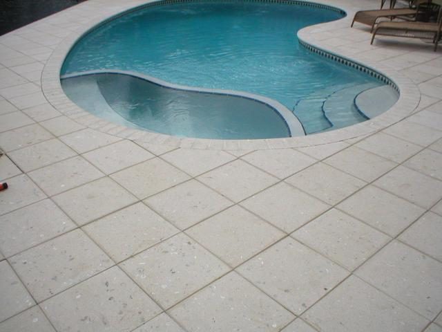 Cliff's Pools & Patios paver pool deck and patio