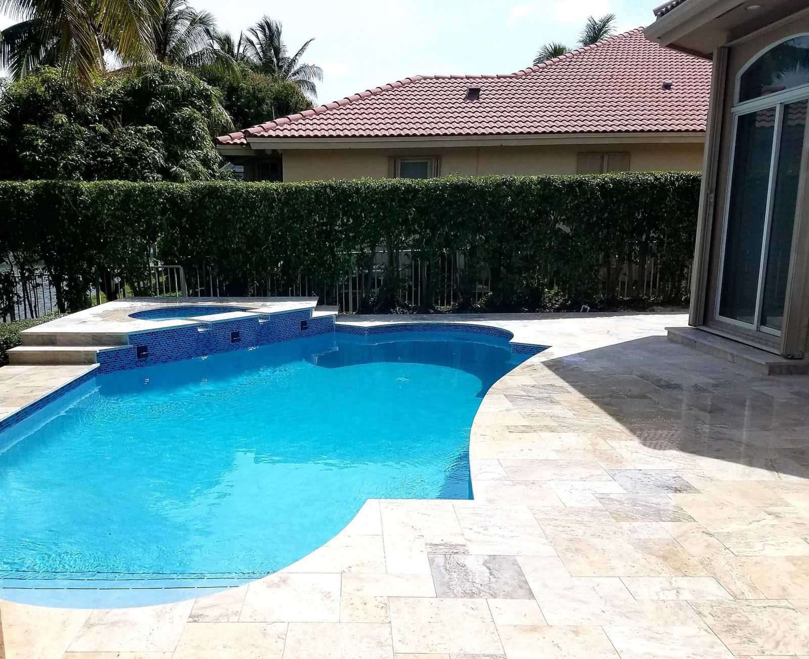 Cliff's Pools & Patios paver pool deck and patio