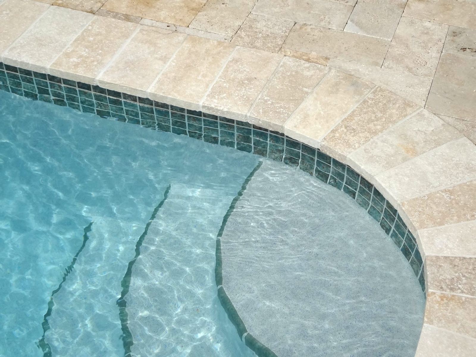Cliff's Pools & Patios paver pool deck and patio