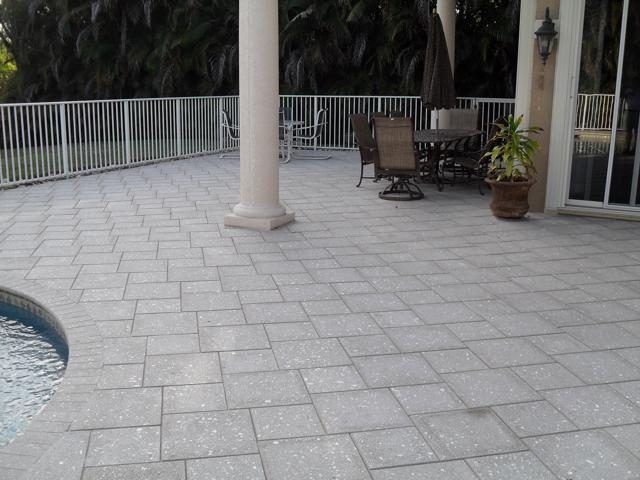 Cliff's Pools & Patios paver pool deck and patio - serving Miramar, FL
