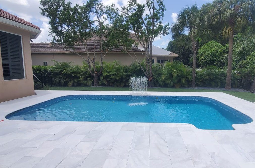 Cliff's Pools & Patios pool remodel and resurfacing