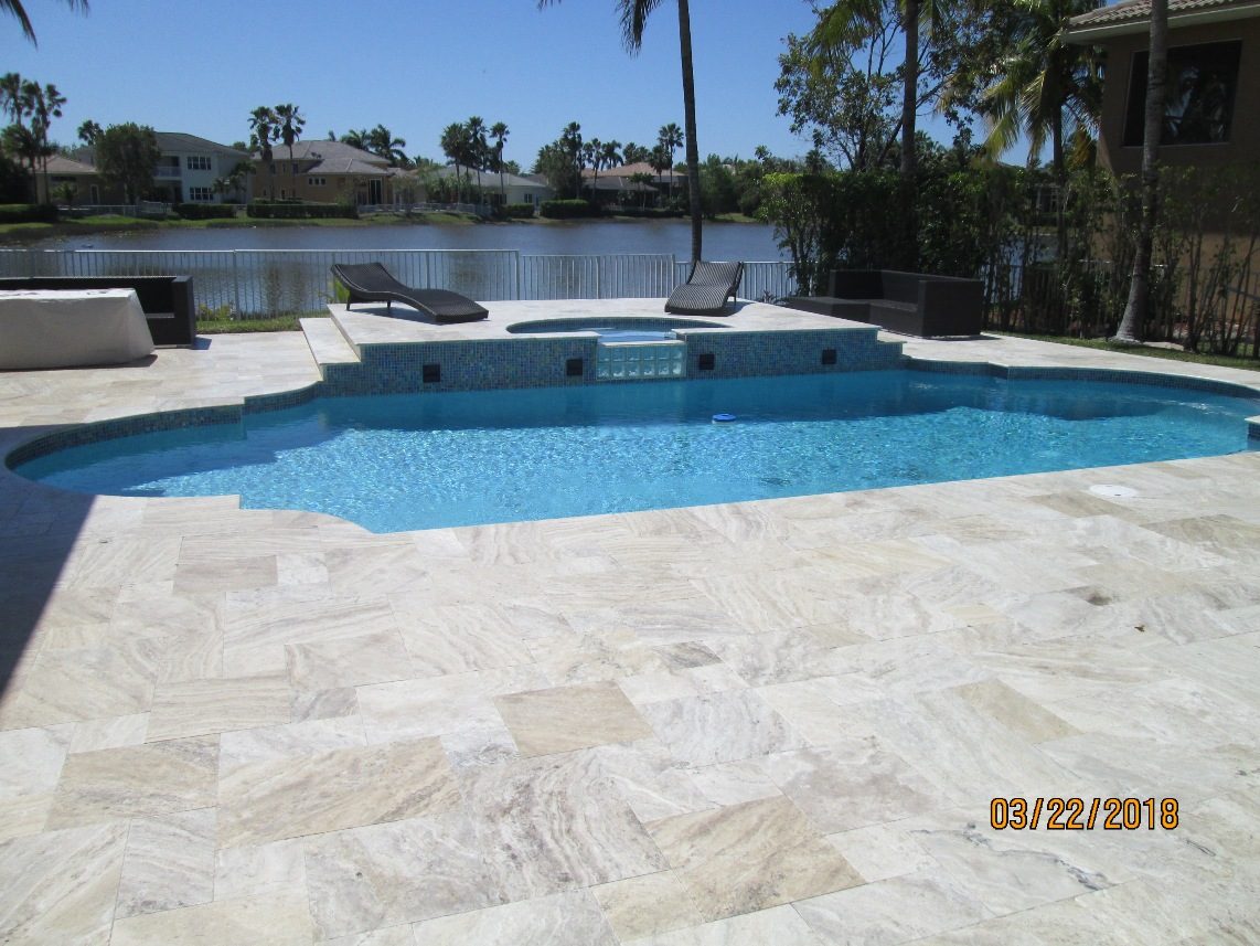 Cliff's Pools & Patios pool remodel and resurfacing