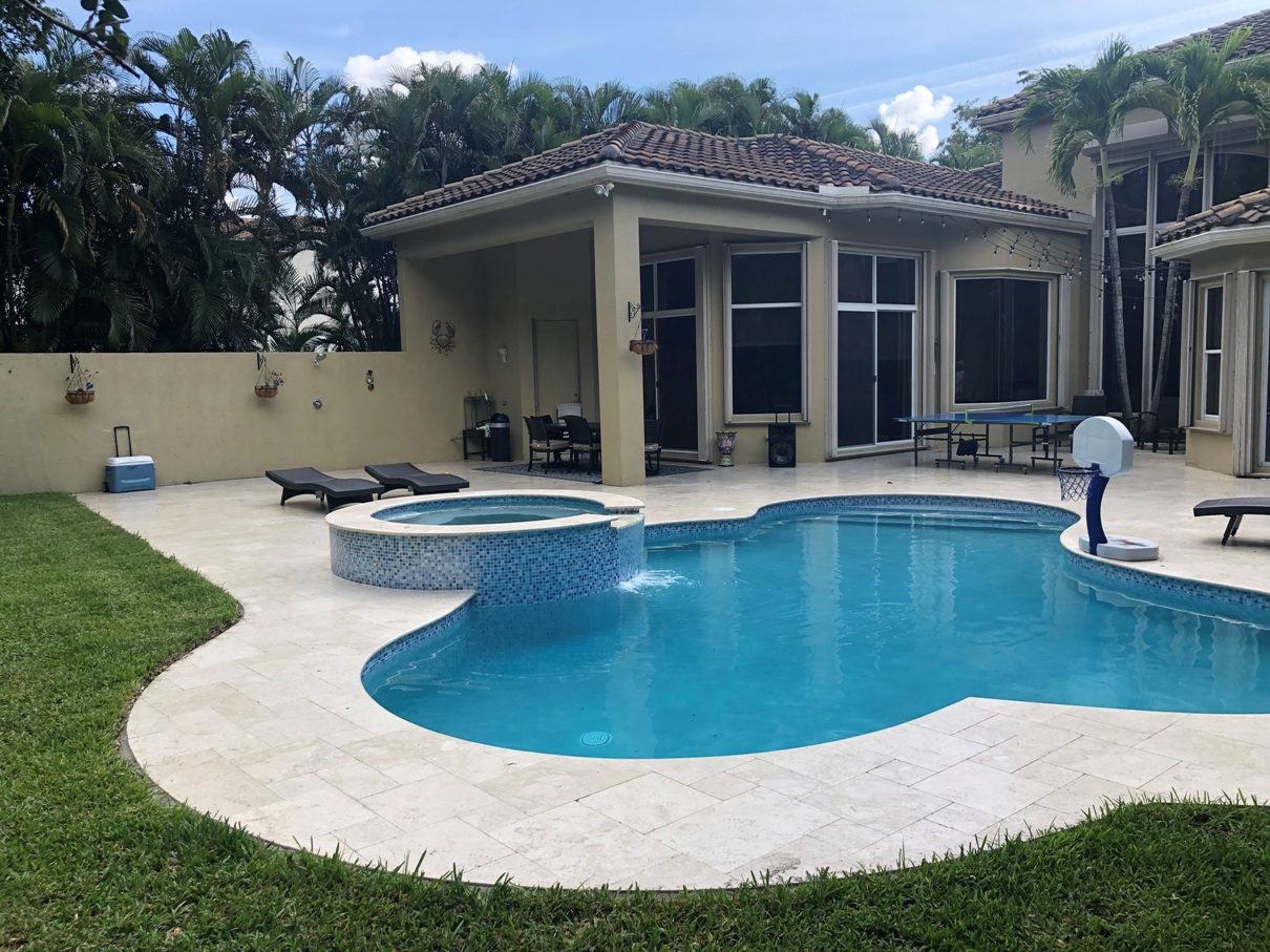 Cliff's Pools & Patios pool remodel and resurfacing
