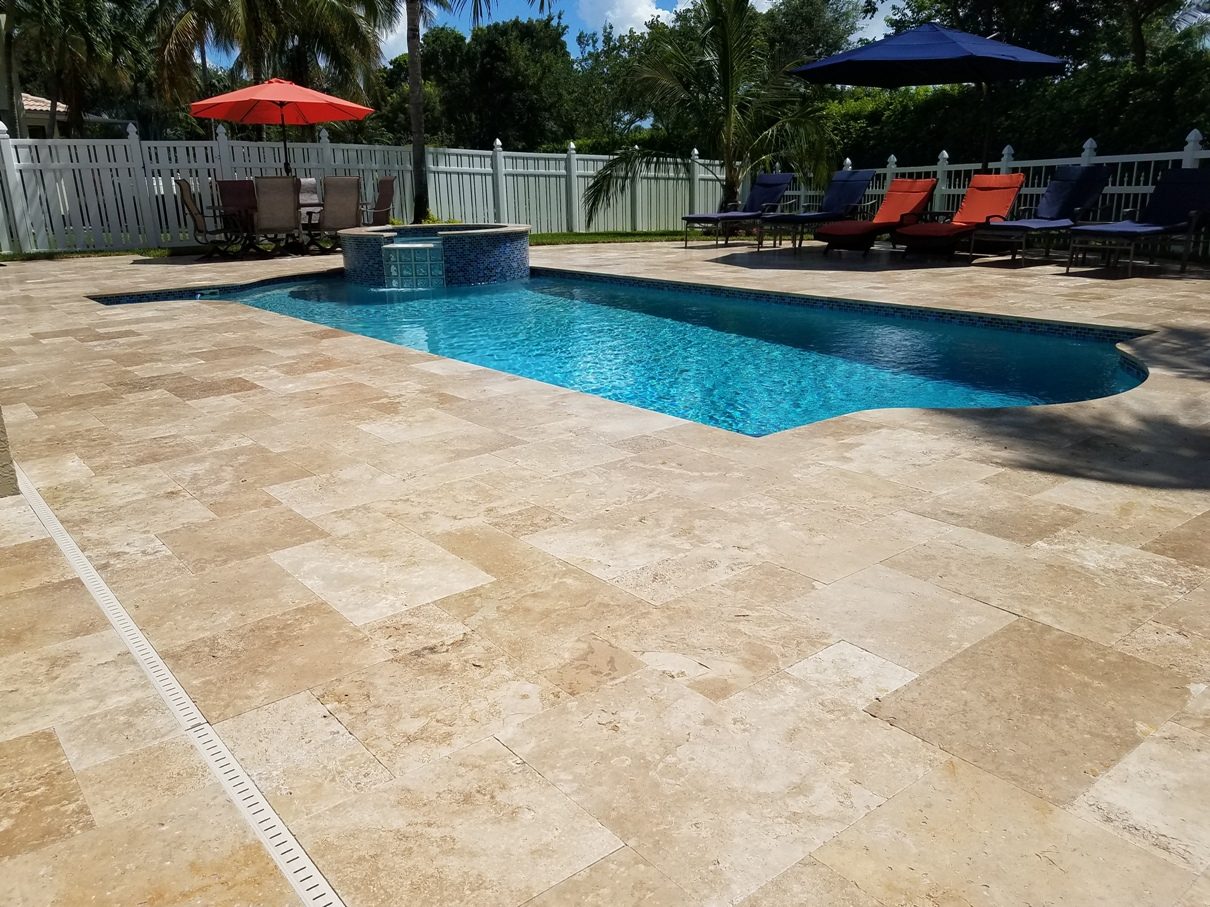 Cliff's Pools & Patios pool remodel and resurfacing
