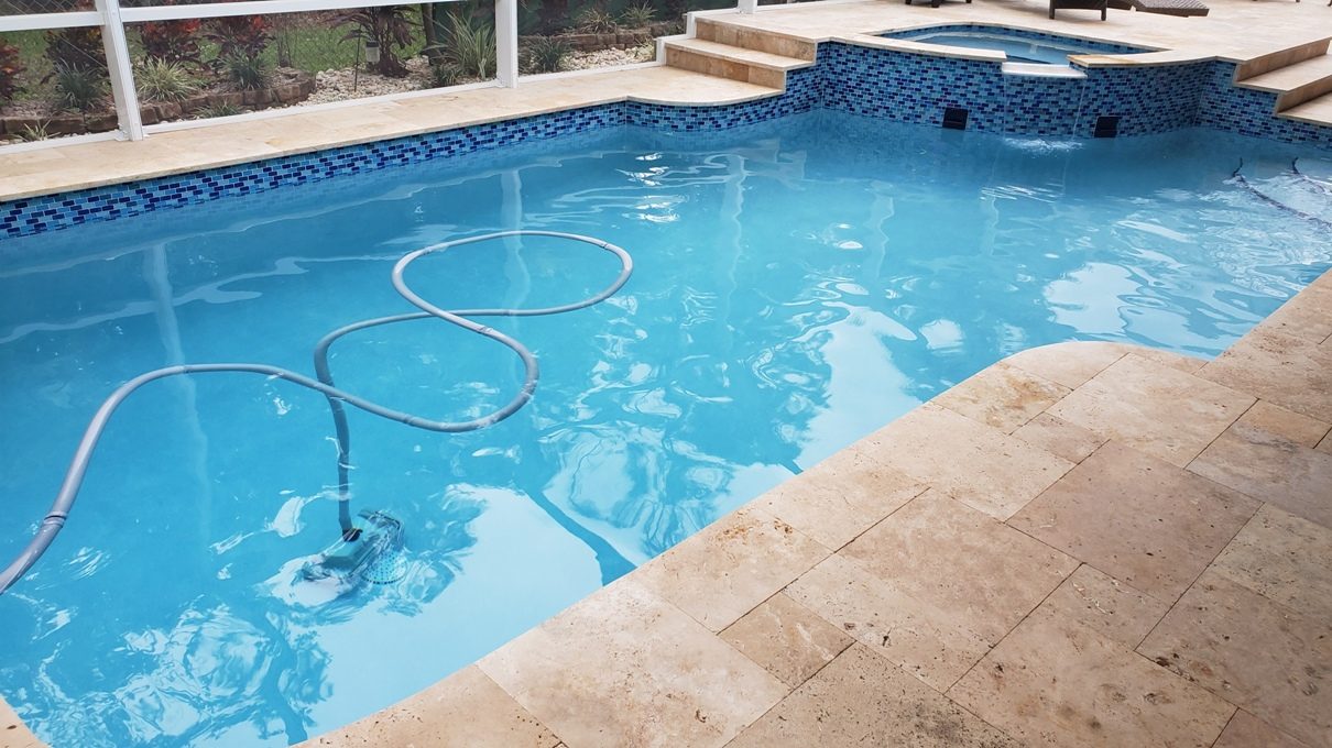 Cliff's Pools & Patios pool remodel and resurfacing