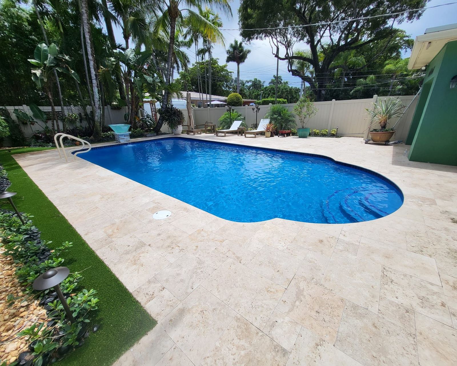 Cliff's Pools & Patios pool remodel and resurfacing - serving Palm Beach, FL