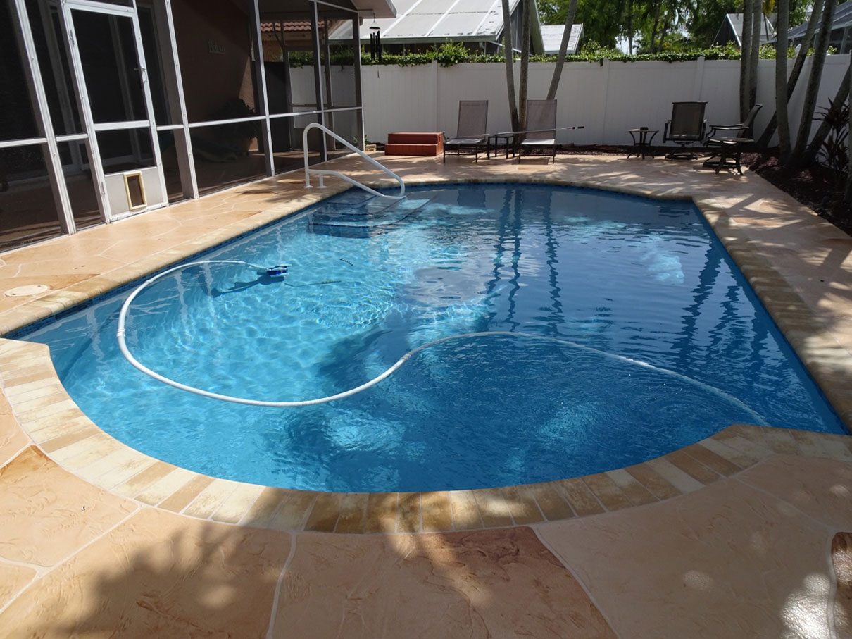 Cliff's Pools & Patios pool remodel and resurfacing - serving West Park, FL