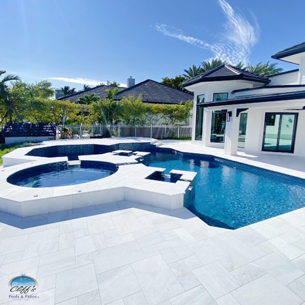 Cliff's Pools & Patios pool remodel and resurfacing - serving Hollywood, FL