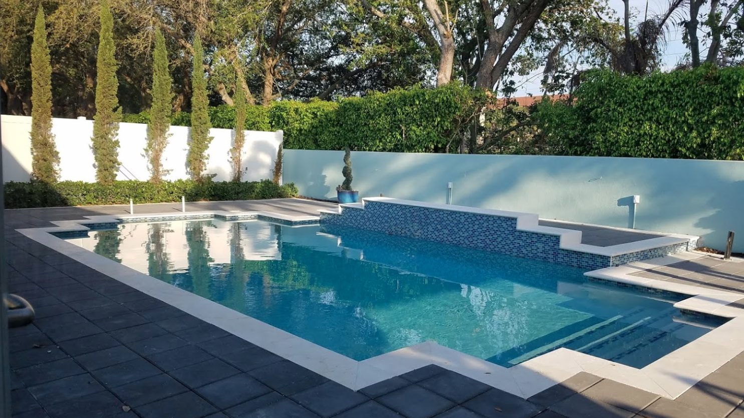 Cliff's Pools & Patios pool remodel and resurfacing