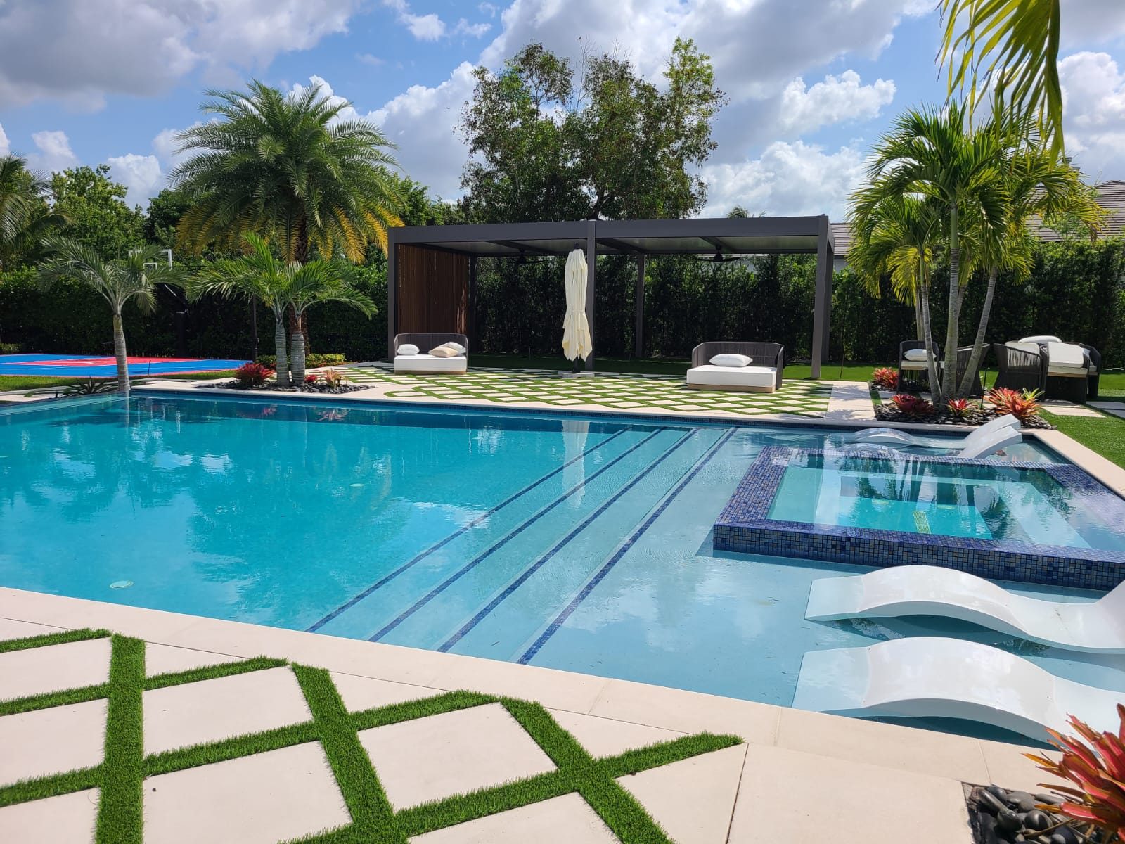 Cliff's Pools & Patios pool remodel and resurfacing - serving Lauderhill, FL