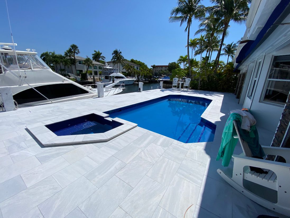 Cliff's Pools & Patios pool remodel and resurfacing - serving Miramar, FL