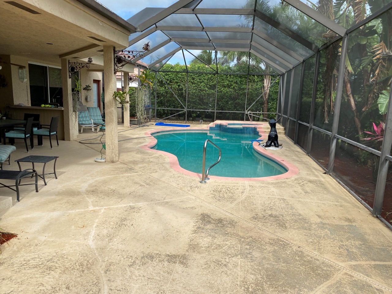 Cliff's Pools & Patios pool remodel and resurfacing - serving Hallandale Beach, FL