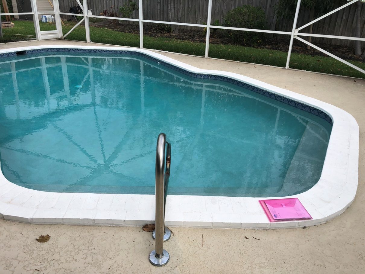 Cliff's Pools & Patios pool remodel and resurfacing - serving Belle Glade, FL