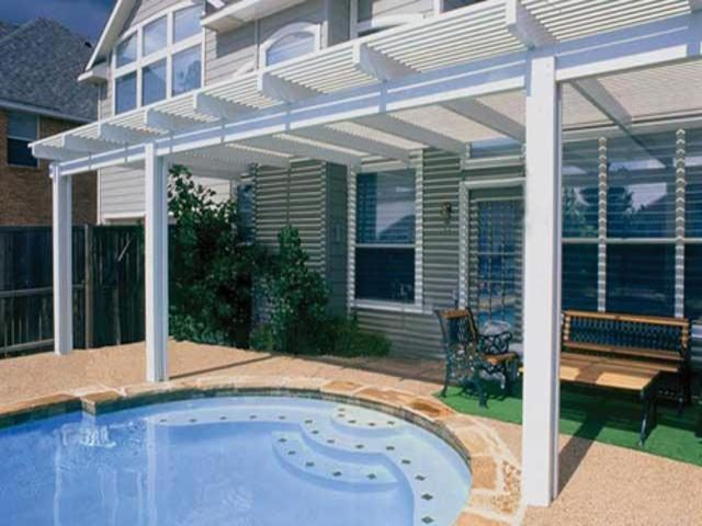 Cliff's Pools & Patios pergola / covered roof project