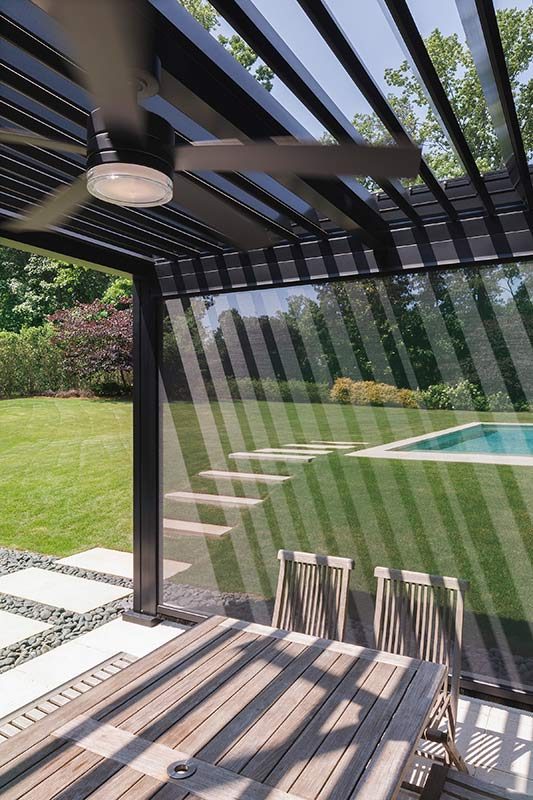 Cliff's Pools & Patios pergola / covered roof project