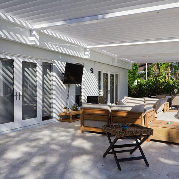 Cliff's Pools & Patios pergola / covered roof project