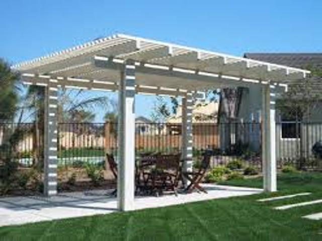 Cliff's Pools & Patios pergola / covered roof project