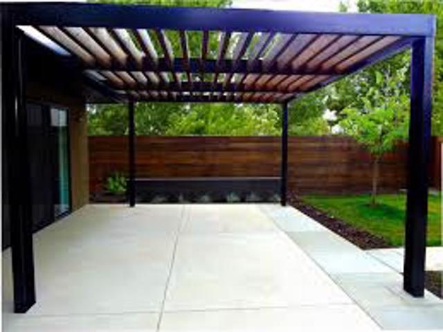 Cliff's Pools & Patios pergola / covered roof project