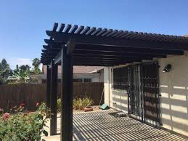 Cliff's Pools & Patios pergola / covered roof project