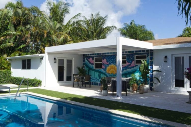 Cliff's Pools & Patios pergola / covered roof project