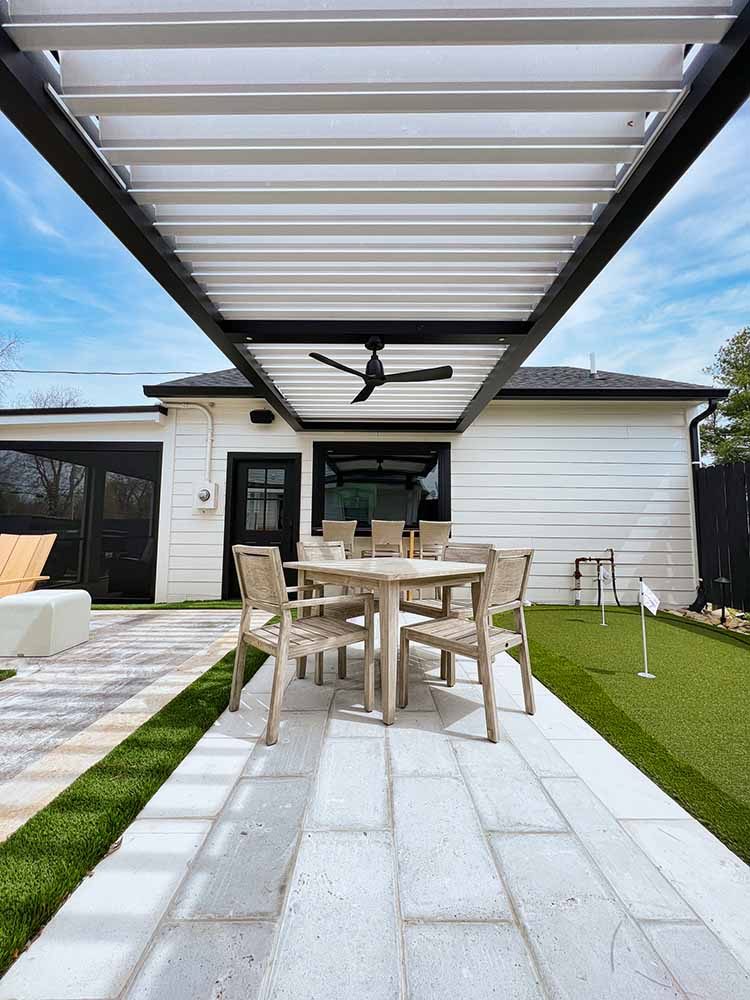 Cliff's Pools & Patios pergola / covered roof project - serving Juno Beach, FL